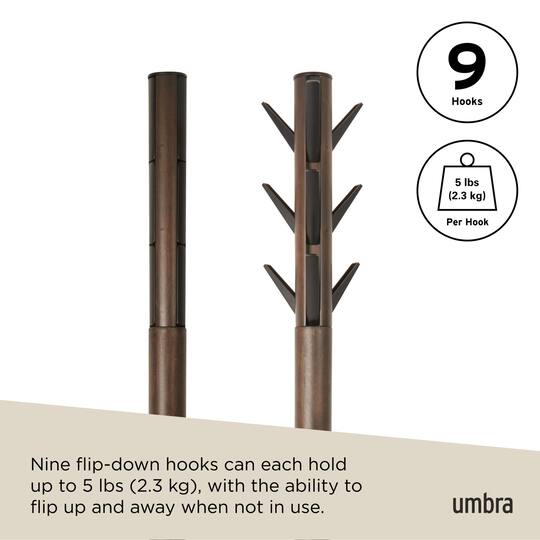 Umbra 66" Flapper Coat Rack